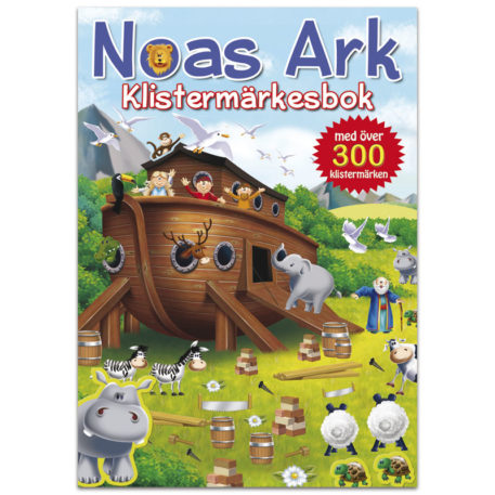 Klistermärkesbok - Noas Ark