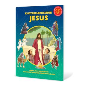 Klistermärkesbok Jesus