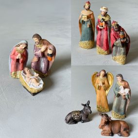 di5520 - Julkrubba - krubbfigurer