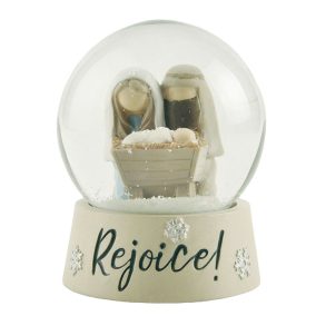 pe13141 - Snöglob med julkrubba