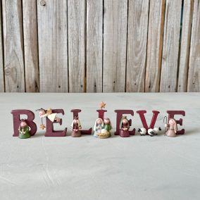 pe86089 - Julkrubba - Believe