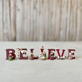 pe86089 - Julkrubba - Believe