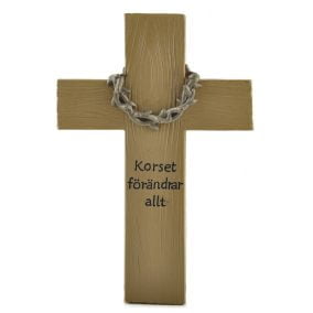 Väggkors - Korset förändrar allt