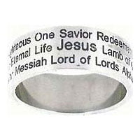 Stålring - Names of Jesus